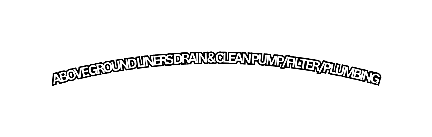 ABOVE GROUND LINERS DRAIN CLEAN PUMP FILTER PLUMBING